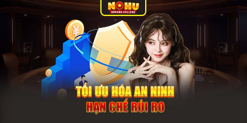 Tối ưu hóa an ninh, hạn chế rủi ro